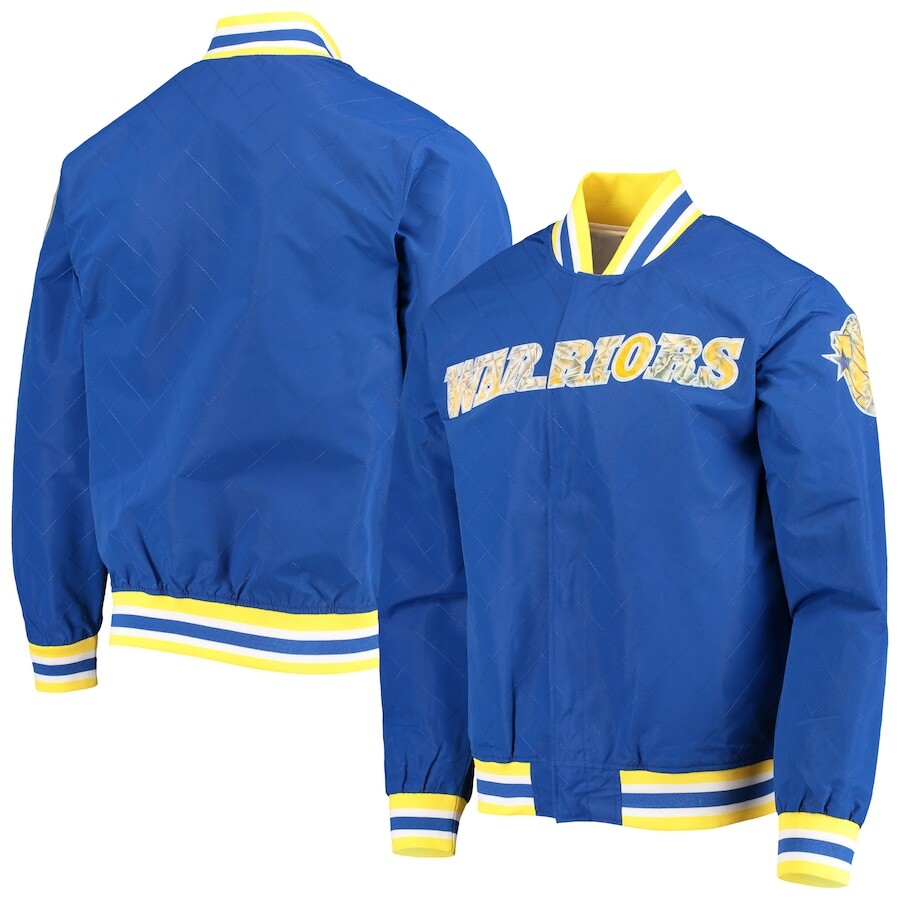 

Куртка Mitchell & Ness Golden State Warriors, роял