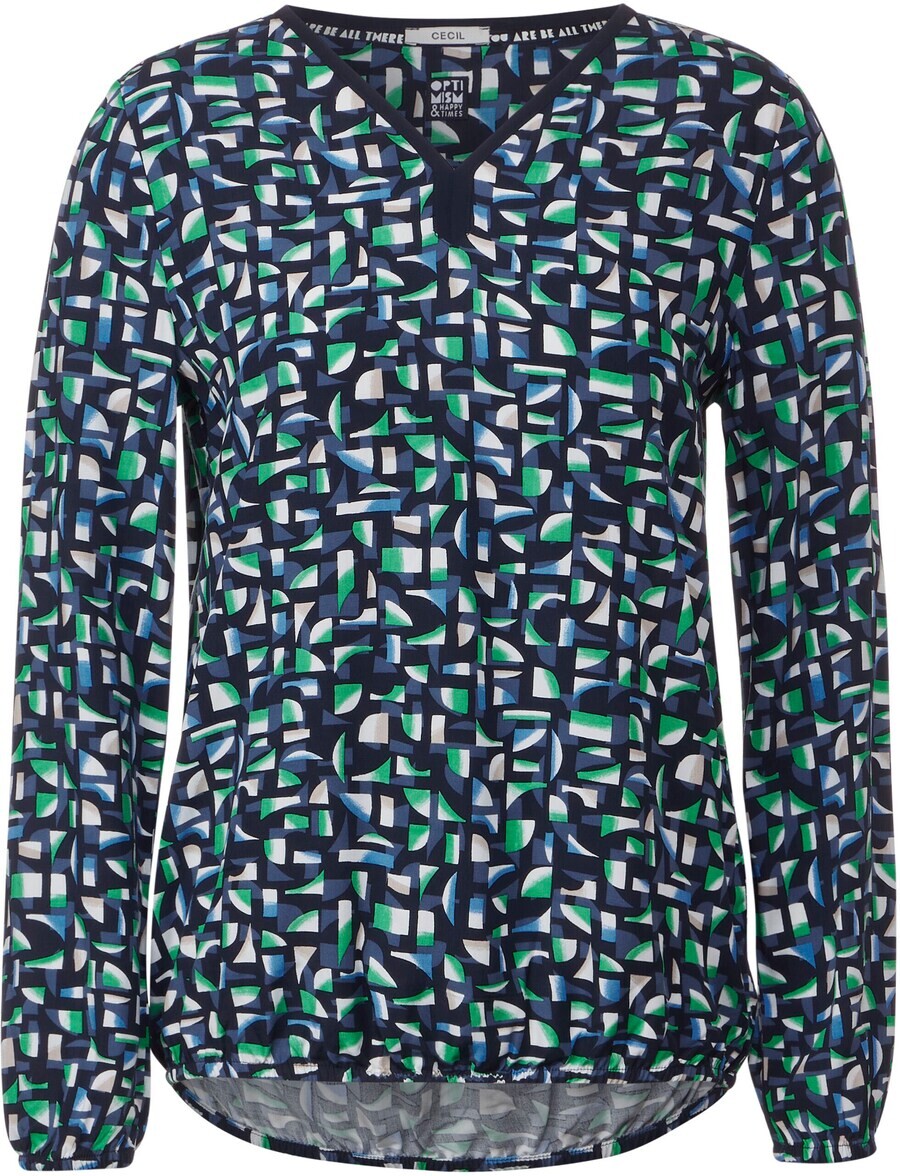 

Блуза Cecil, цвет Green/Black
