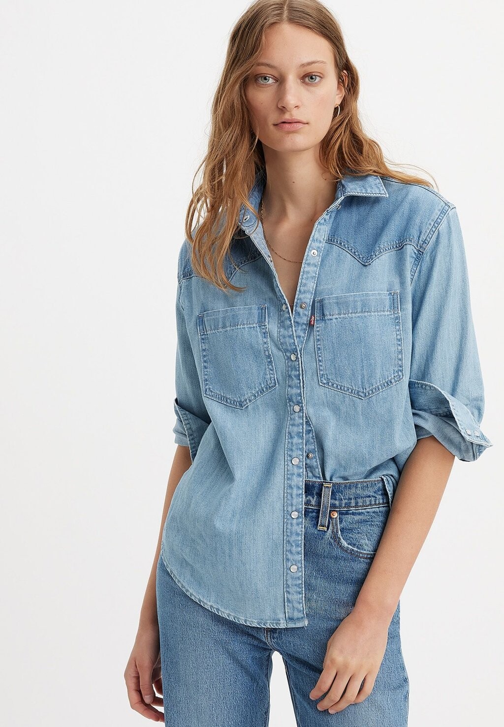 

Рубашка Levi's ТЕОДОРА ВЕСТЕРН, сделано и вычищено