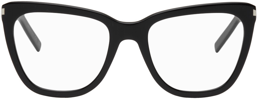 

Черные узкие очки SL 548 Saint Laurent