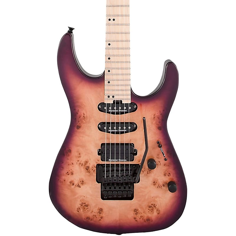 Электрогитара Charvel Pro-Mod DK24 HSS FR M Poplar Electric Guitar Purple Sunset