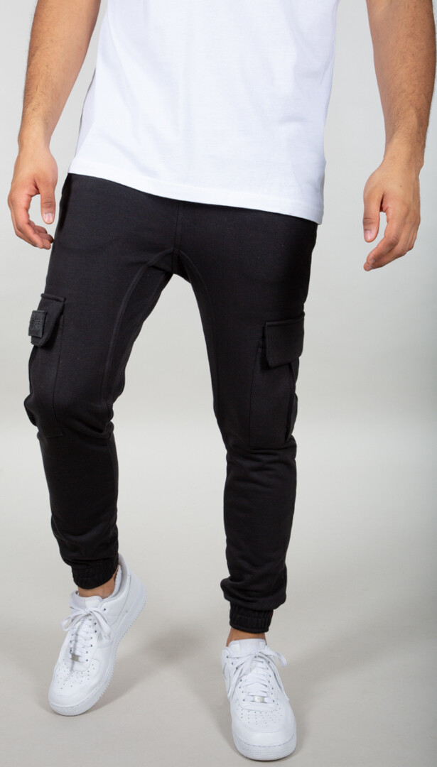

Брюки Alpha Industries Terry, черные, Черный