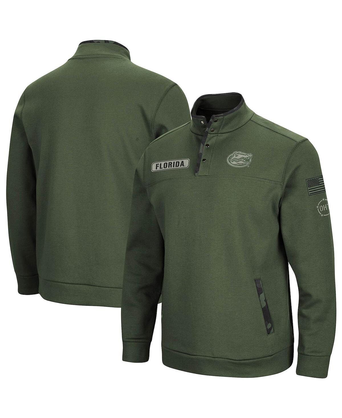 

Мужская куртка olive florida gators oht в стиле милитари appreciation digit quarter snap Colosseum
