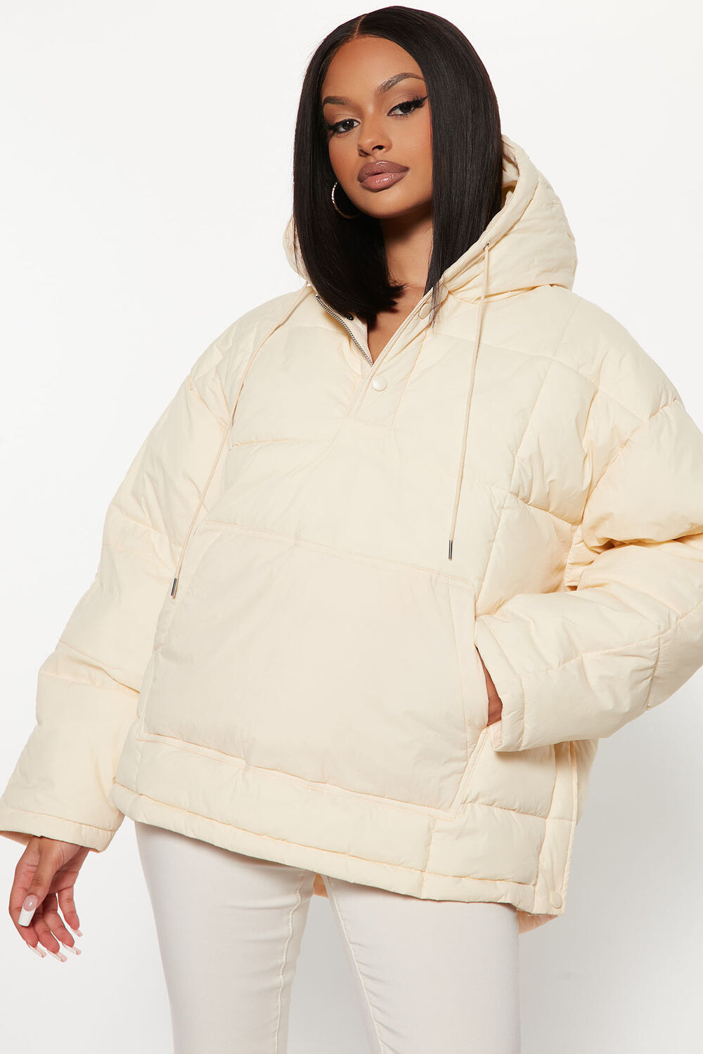 

Куртка Fashion Nova ZD22BRW02252, кремовый