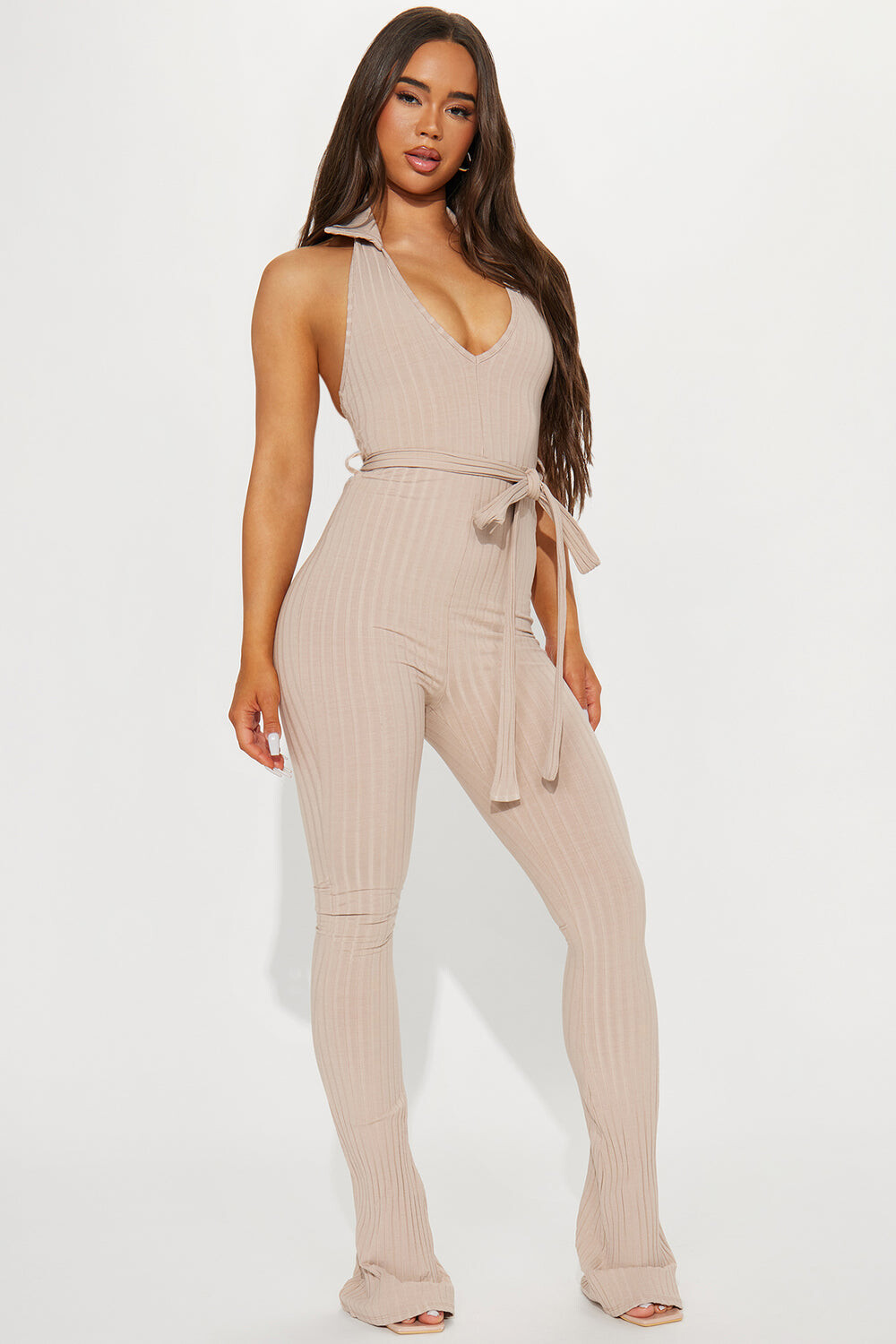 

Комбинезон Fashion Nova P7439, серо-коричневый