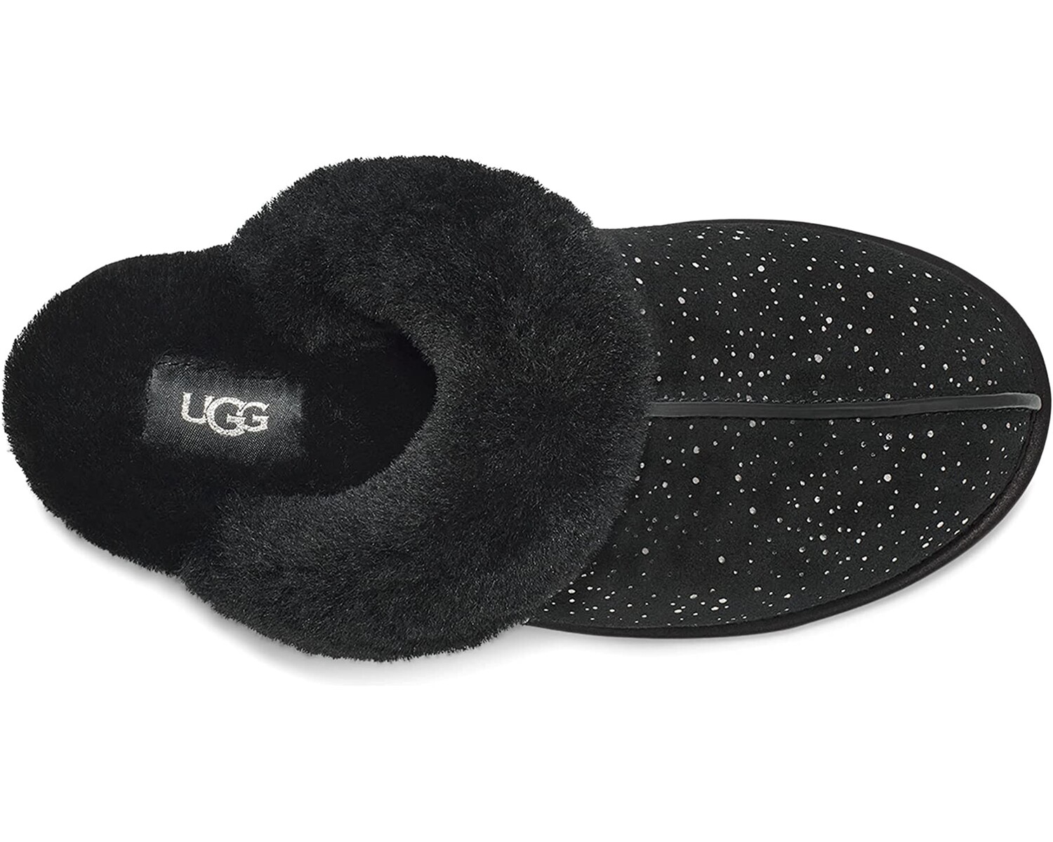 

Слипперы Scuffette II Metallic Spots UGG, черный