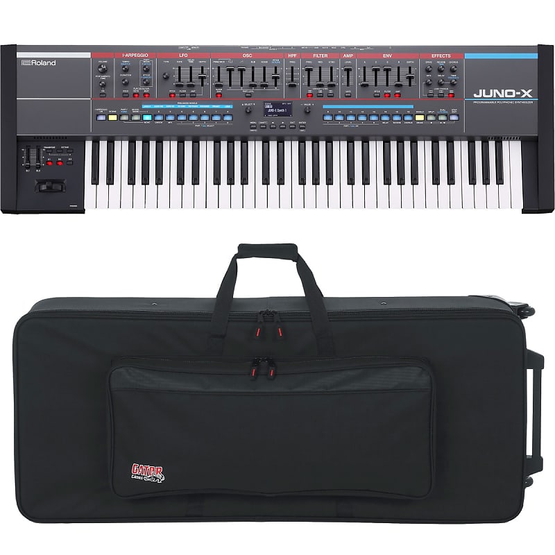 61-клавишный программируемый полифонический синтезатор Roland Juno-X — сумка для переноски