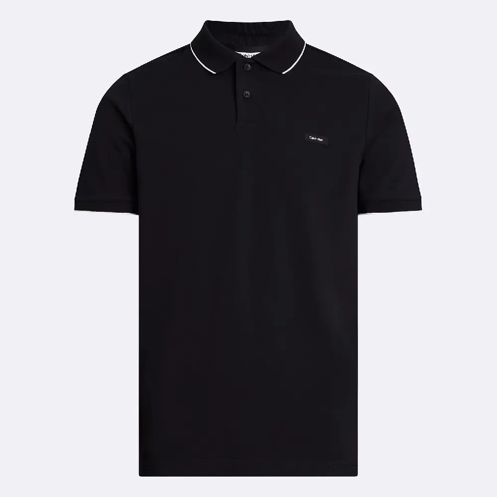 

Футболка поло Calvin Klein Stretch Pique, черный