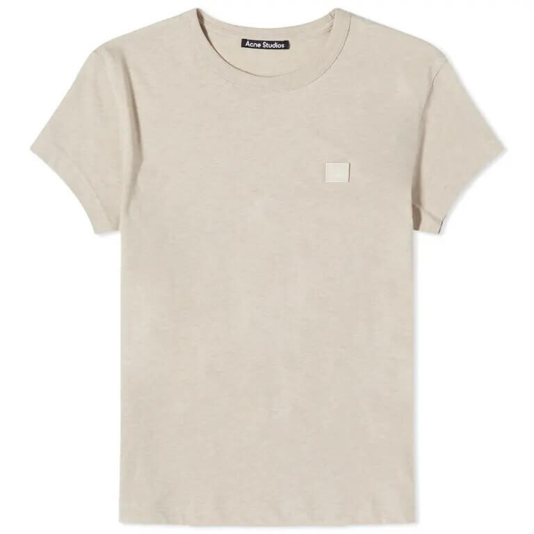 

Футболка Acne Studios Emmbar Face, светло-серый