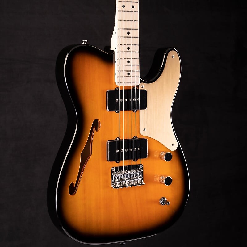 

Fender Squier Paranormal Cabronita Telecaster Thinline 2-Color Sunburst 089