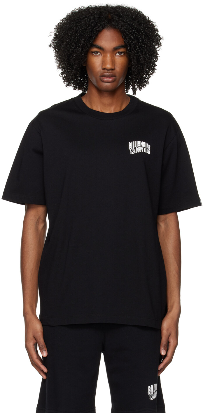 

Черная футболка с маленькой аркой Billionaire Boys Club