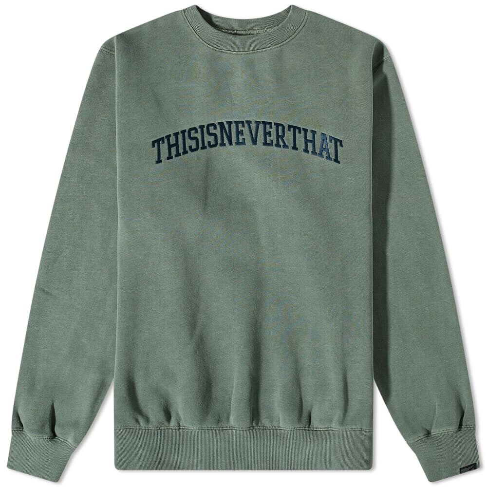 

Толстовка thisisneverthat Arch Logo Crew Sweat