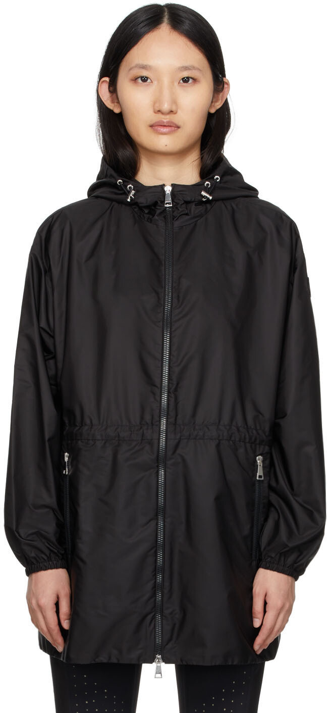 

Черная поясная куртка Wete с завязками на талии Moncler