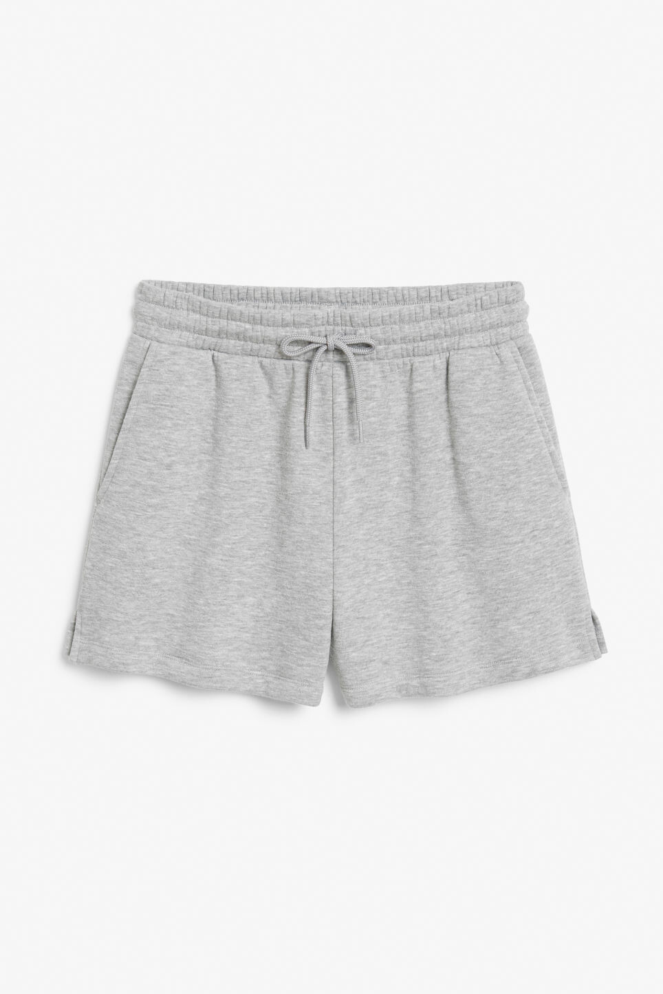 

Спортивные шорты Monki из хлопка, светло-серый