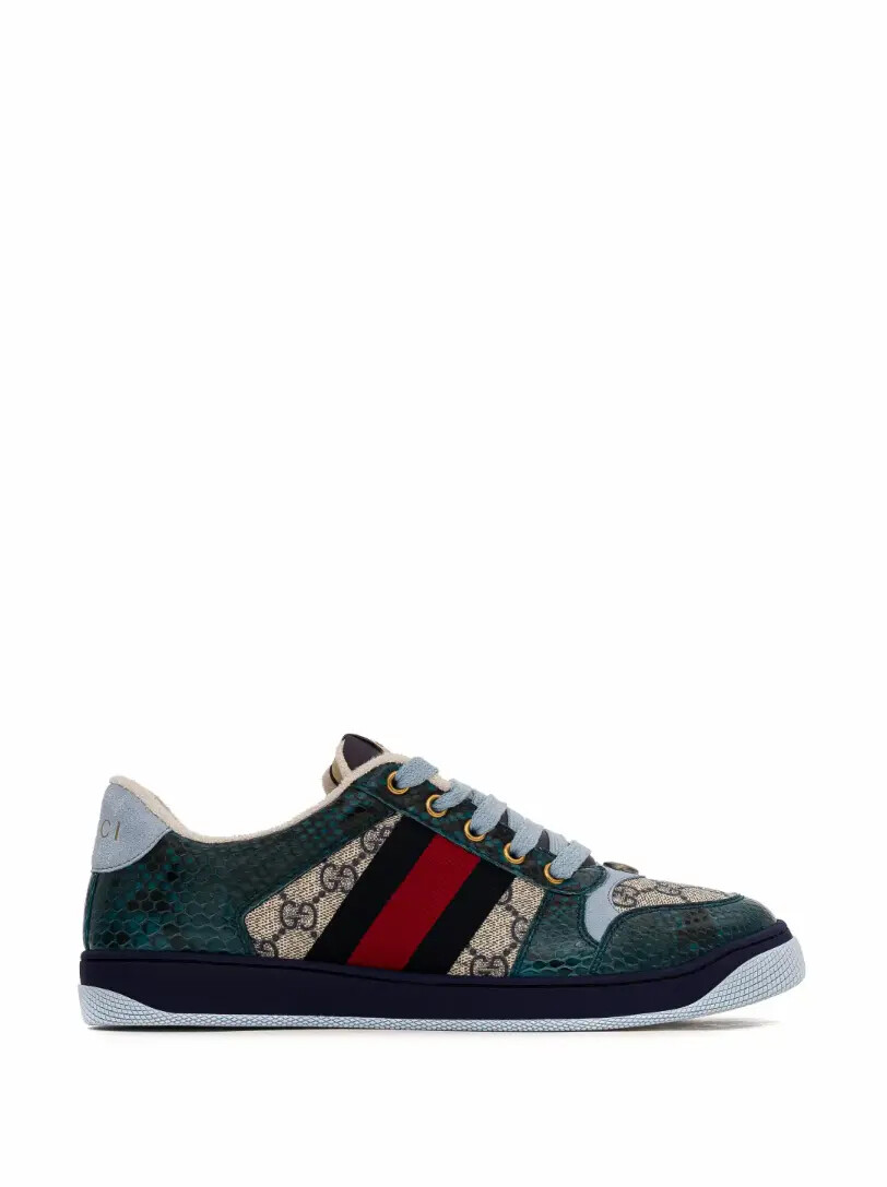

Комбинированные кеды Screener Gucci