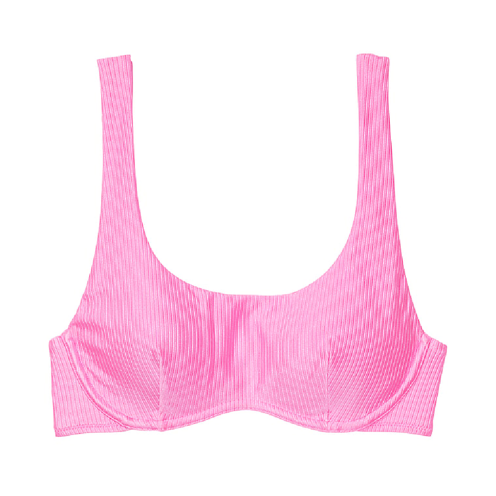 цена Лиф бикини Victoria's Secret Pink The Wave, розовый