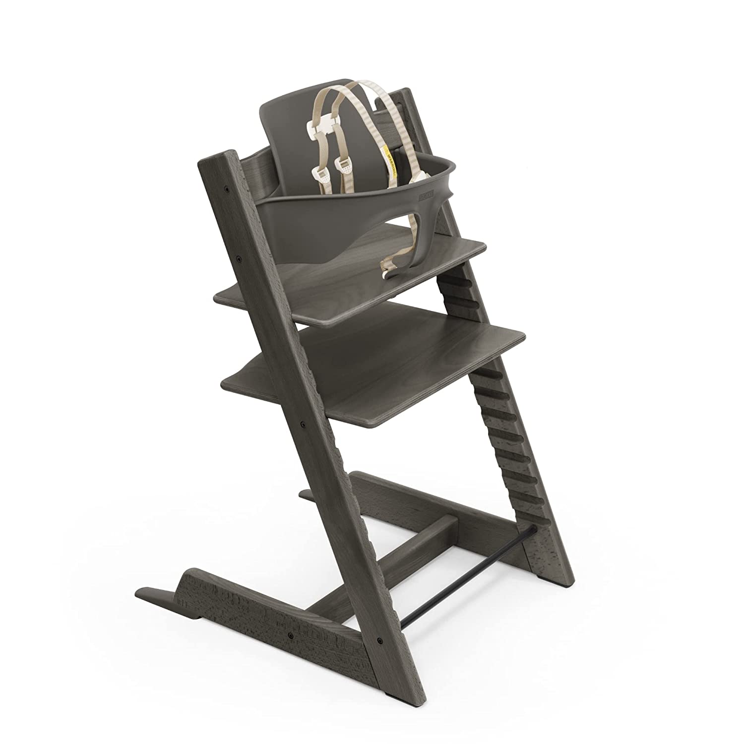 Детский стульчик-трансформер Stokke Tripp Trapp, темно-серый цена и фото