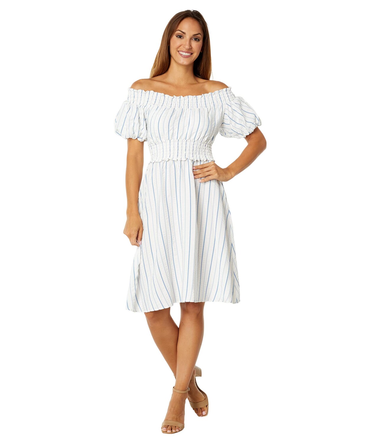 

Платье Calvin Klein, Off-the-Shoulder Short Dress