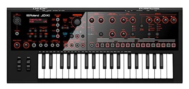 цена Roland JD-XI 37-клавишный интерактивный аналогово-цифровой кроссовер-синтезатор JD-XI 37 Key Interactive Analog/Digital Crossover Synthesizer