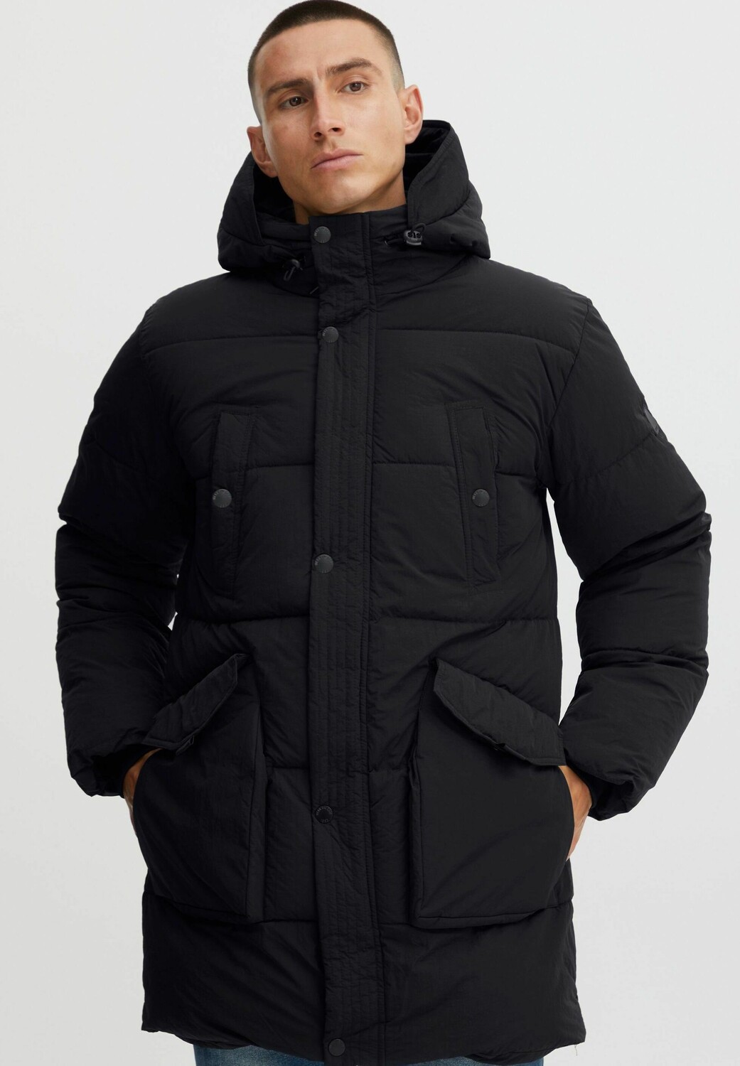 

Пальто зимнее Indicode Jeans, черный