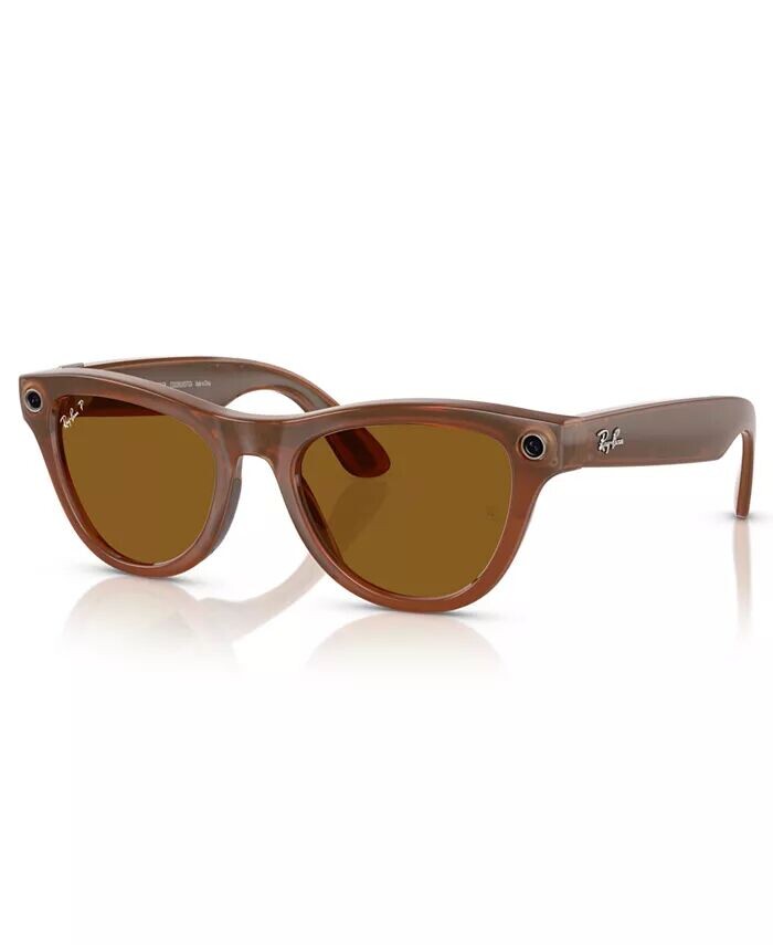 

Поляризованные солнцезащитные очки Meta Skyler, Polar RW4010 Ray-Ban, коричневый