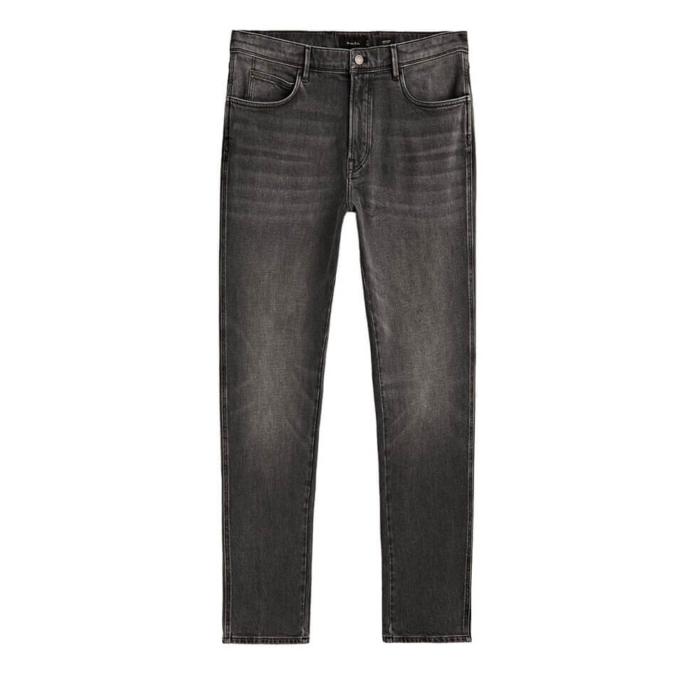 

Джинсы Massimo Dutti Party Tapered-fit Stonewashed, серый