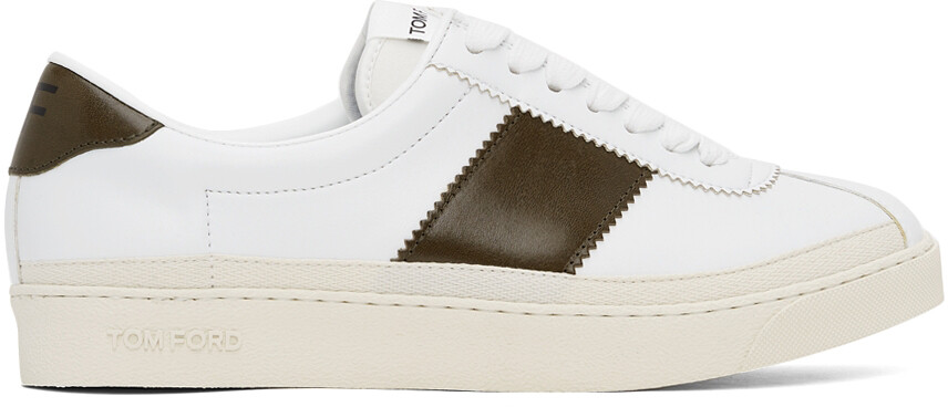 

Белые низкие кеды Bannister TOM FORD