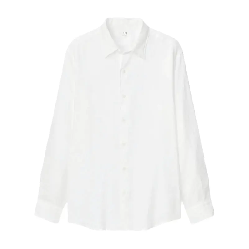 

Рубашка Uniqlo 100% Linen, белый