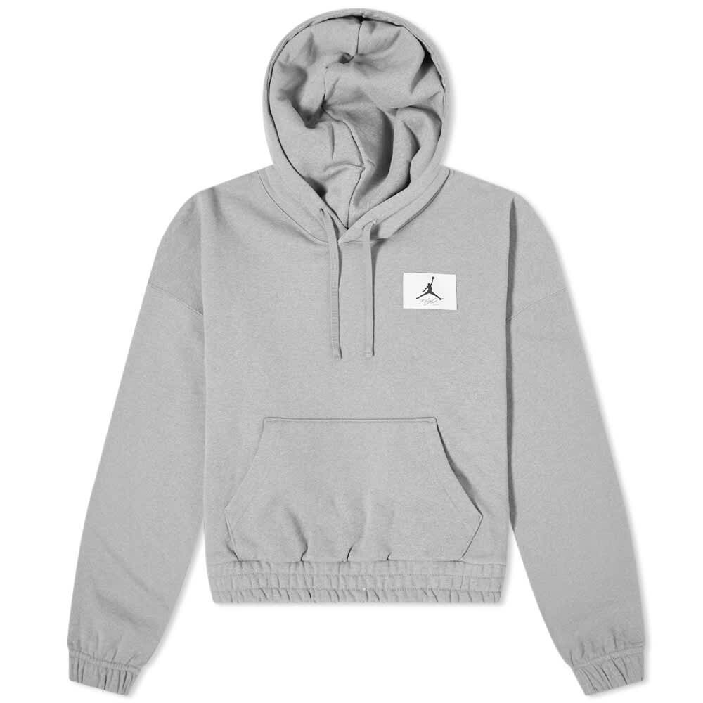 

Толстовка укороченные Air Jordan Essentials Fleece, серый
