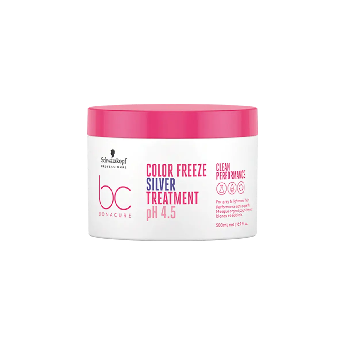 

Schwarzkopf Professional BC Color Freeze Silver маска для окрашенных седых волос pH 4,5, 500 мл