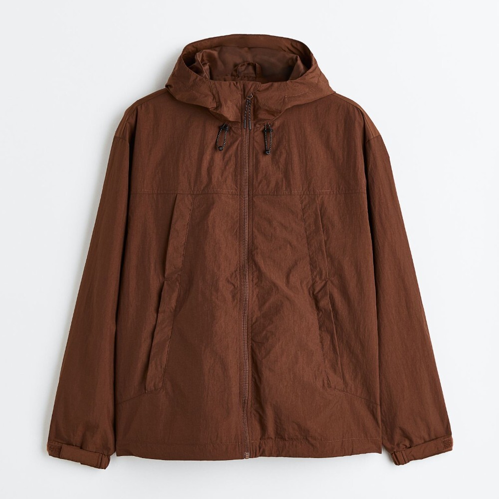 

Ветровка H&M Regular Fit, темно-коричневый