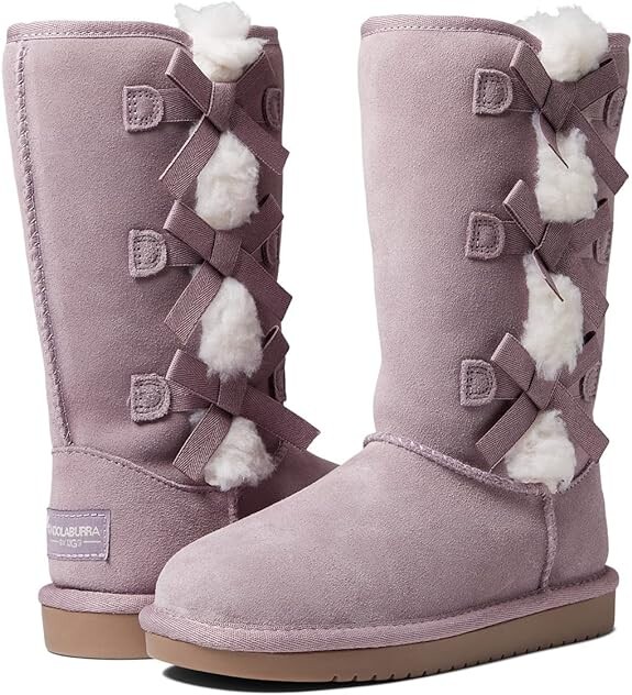 

Детские высокие ботинки унисекс Koolaburra от UGG Victoria, сиреневый