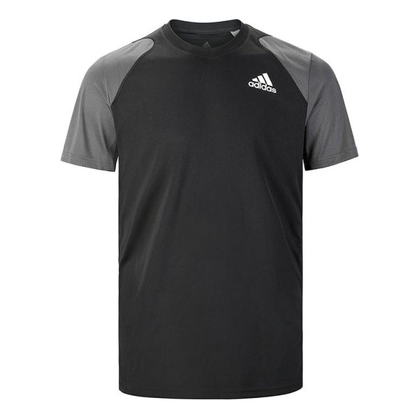Футболка adidas Tennis Casual Sports Round Neck Short Sleeve Black, черный