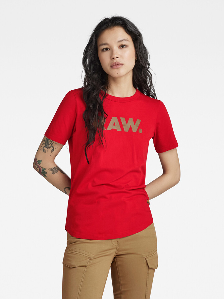 

Футболка G Star RAW., красный