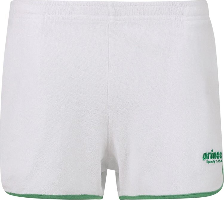 

Шорты Sporty & Rich Prince Sporty Sponge Short 'White/Kelly', белый