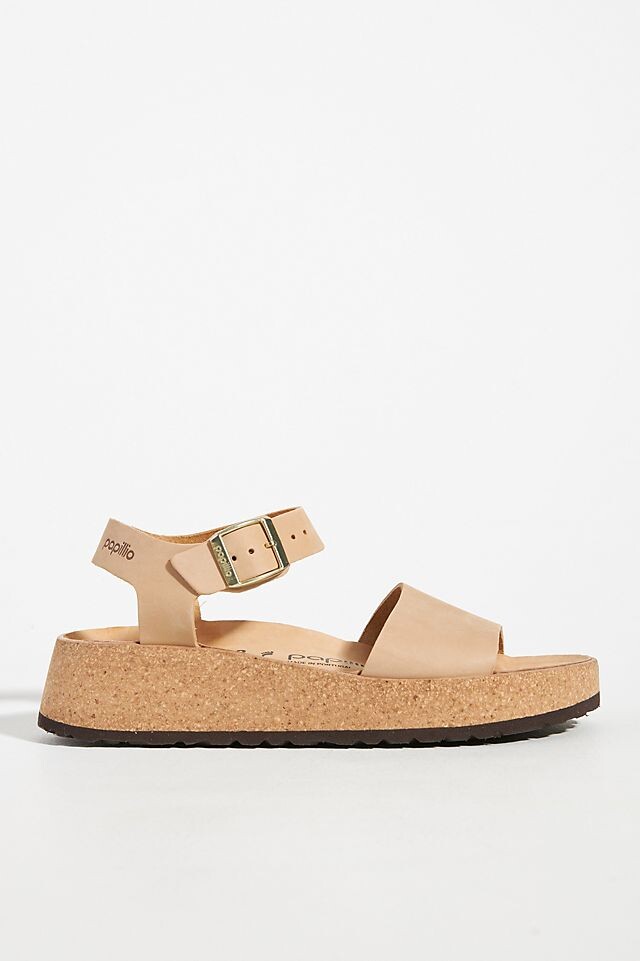 

Сандали Birkenstock Glenda с ремешком, песочный