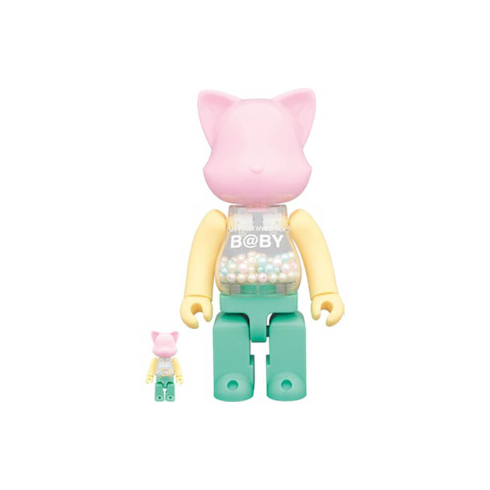 

Фигурка Bearbrick My First Nyabrick Baby 100% & 400% Set, мультиколор
