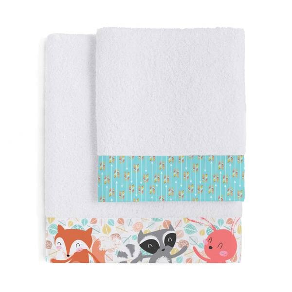 

Полотенце для рук Moshi Moshi Kids Fantasy (2 шт), 1x70x140 см, разноцветный
