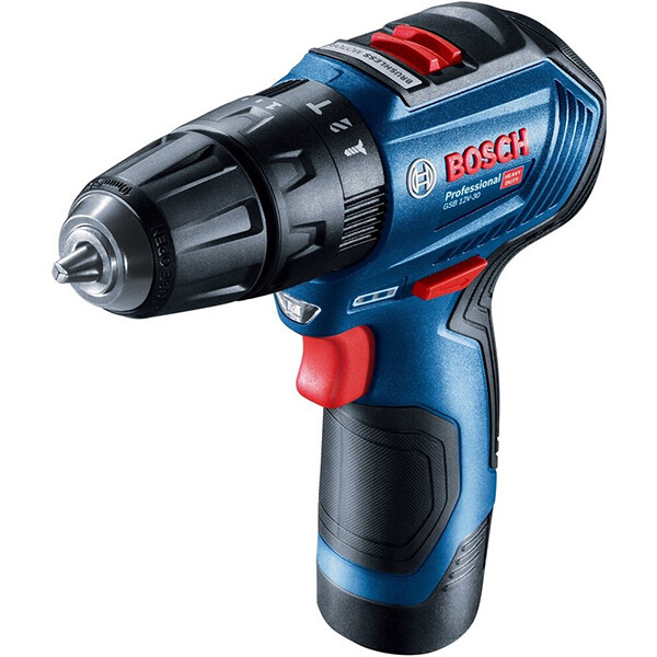 

Дрель-шуруповерт BOSCH Professional GSB 12V-30 06019G9100, синий