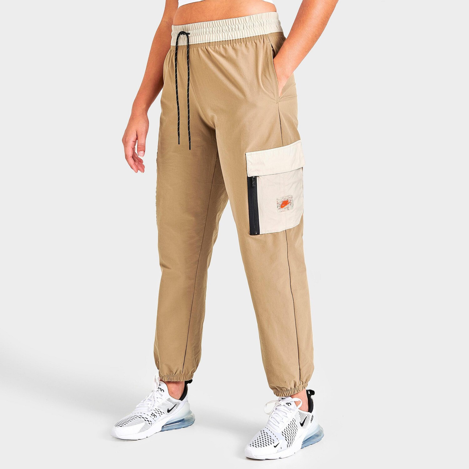

Женские брюки-карго Nike Sportswear Utility Woven Cargo Jogger, коричневый