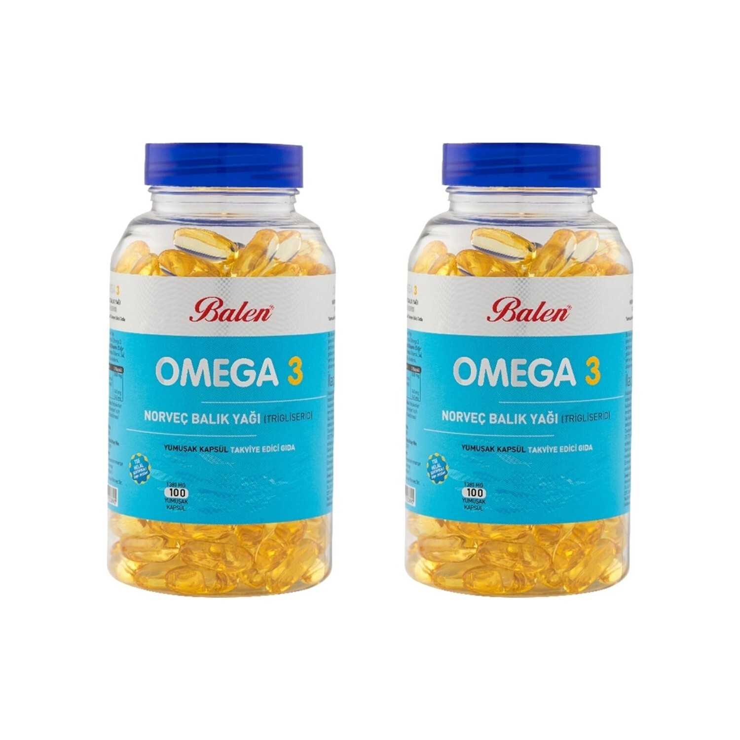 

Balen Omega 3 Триглицерид норвежского рыбьего жира 1380 мг X 100 капсул по 2 штуки