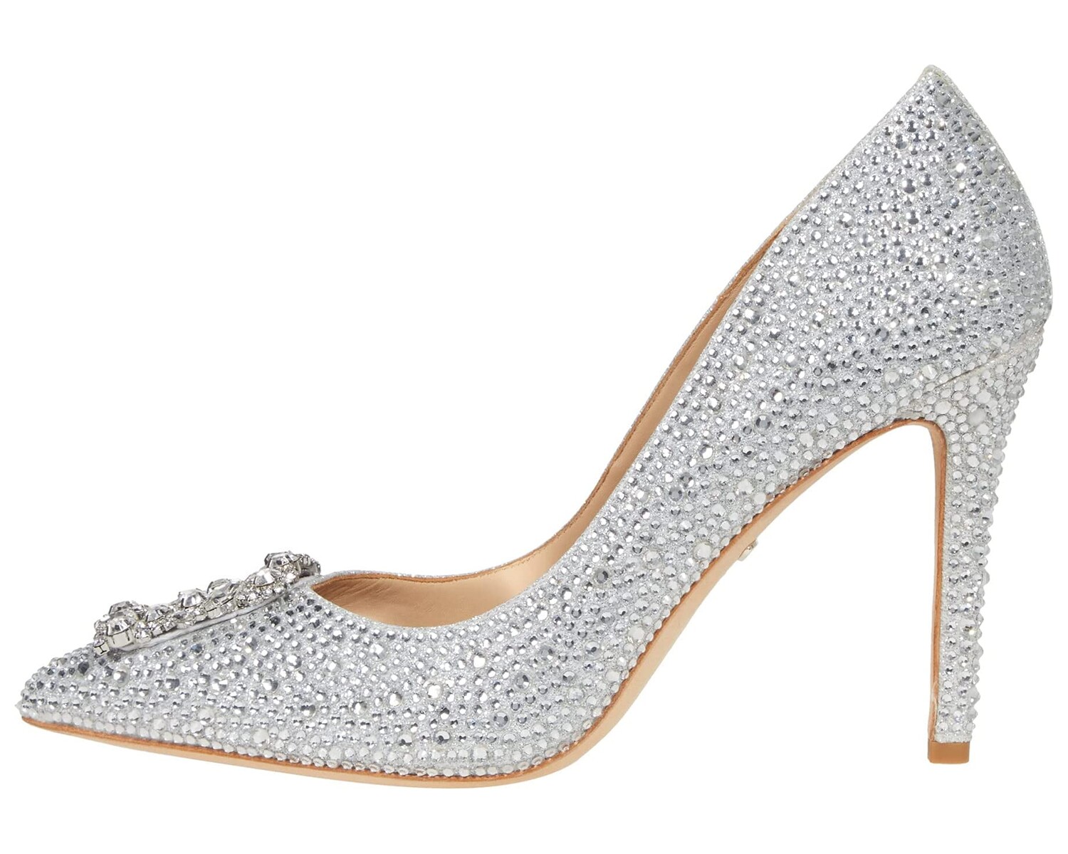 

Туфли на каблуках Cher II Badgley Mischka, серебро