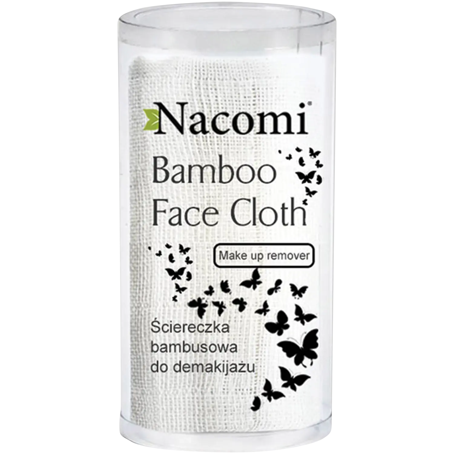 

Nacomi бамбуковая салфетка для снятия макияжа, 1 шт.