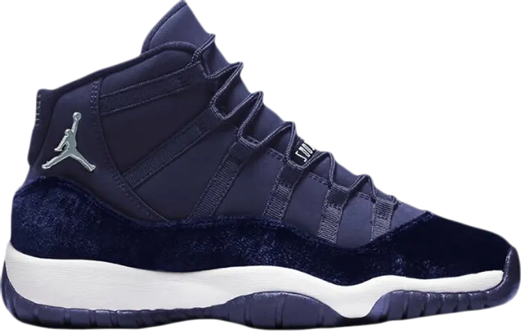 Кроссовки Air Jordan 11 Retro PS Midnight Navy Velvet, синий