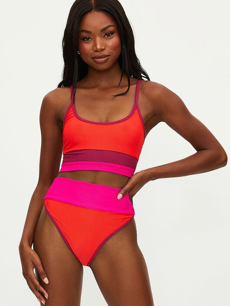 

Топ Beach Riot Eva Bikini, мультиколор, Коричневый