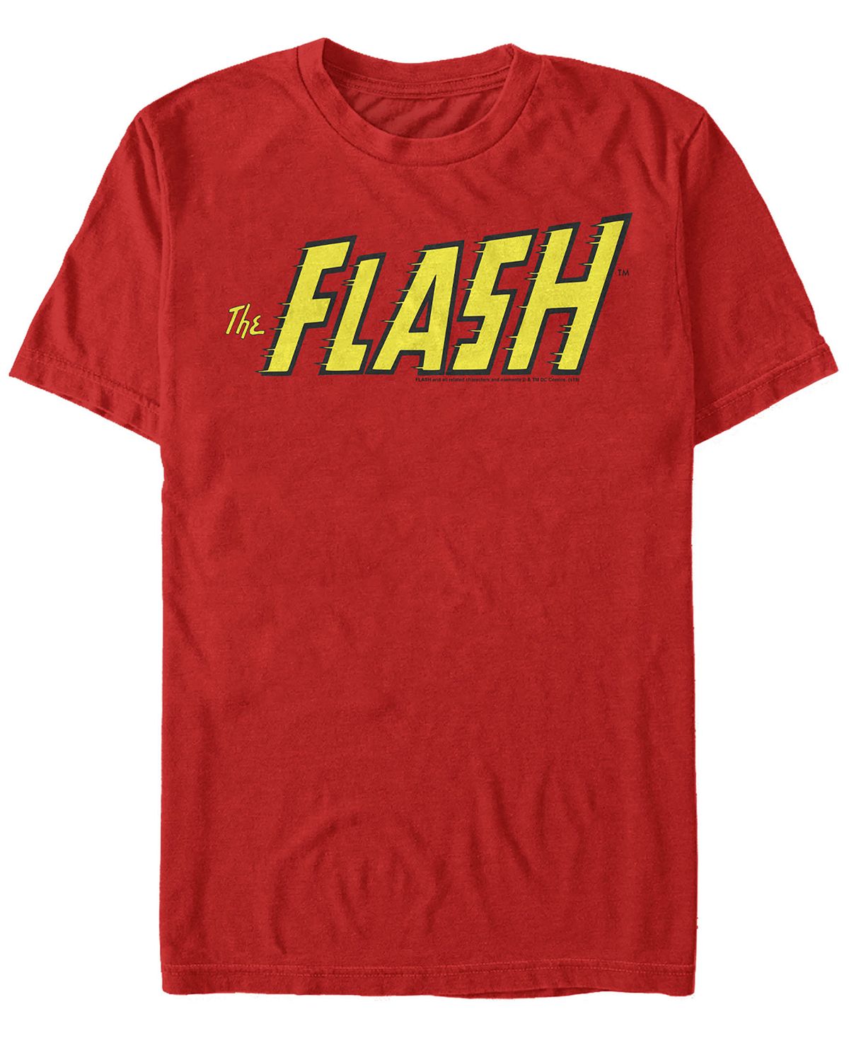 Мужская футболка с коротким рукавом с логотипом flash text Fifth Sun, красный цена и фото