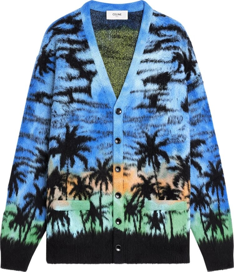 

Кардиган CELINE Sunset Cardigan 'Blue', синий