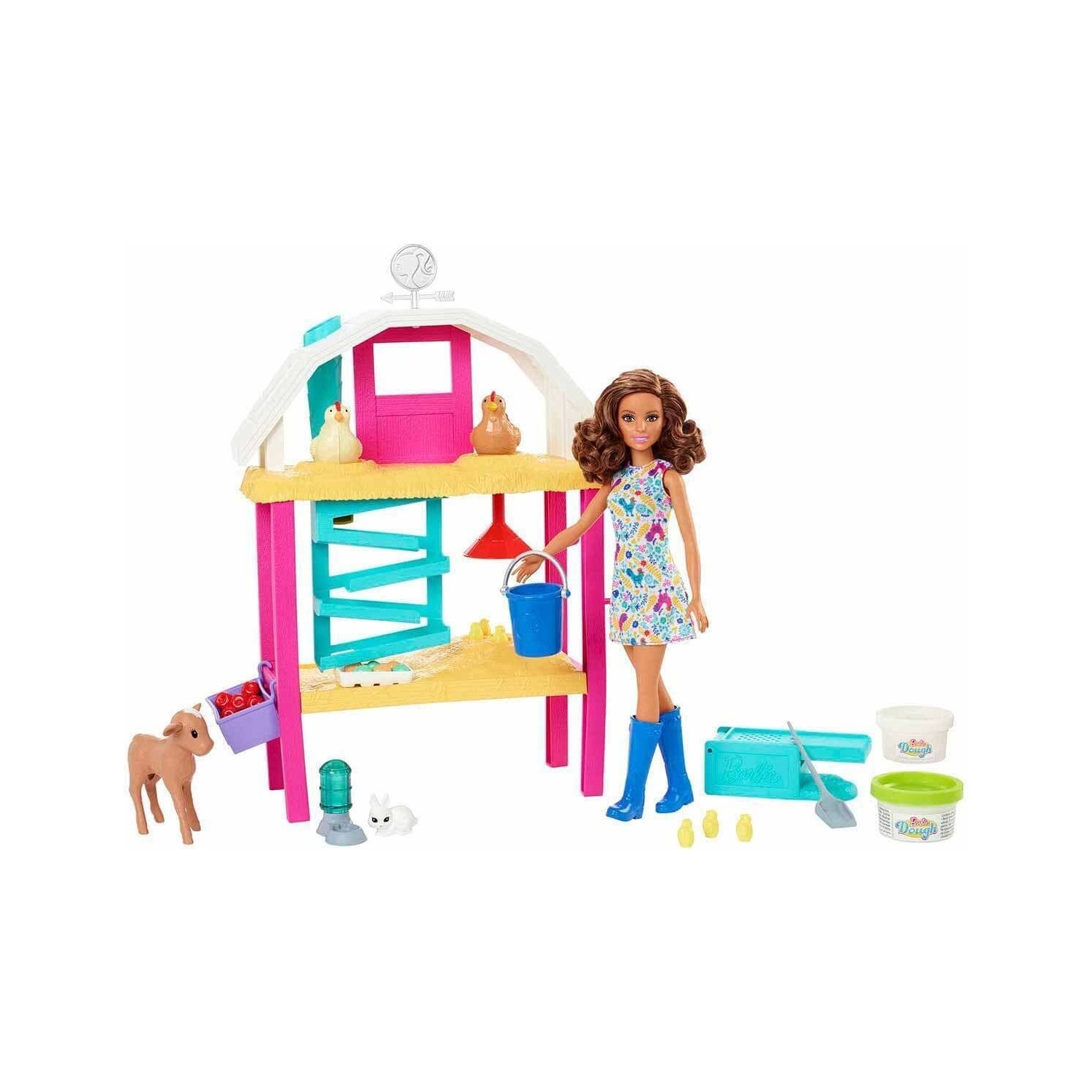 цена Игровой набор Barbie Fun Farm Life HGY88