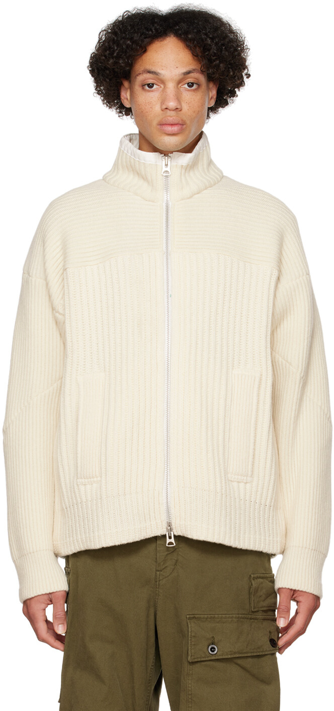 

Свитер со вставками Off-White sacai