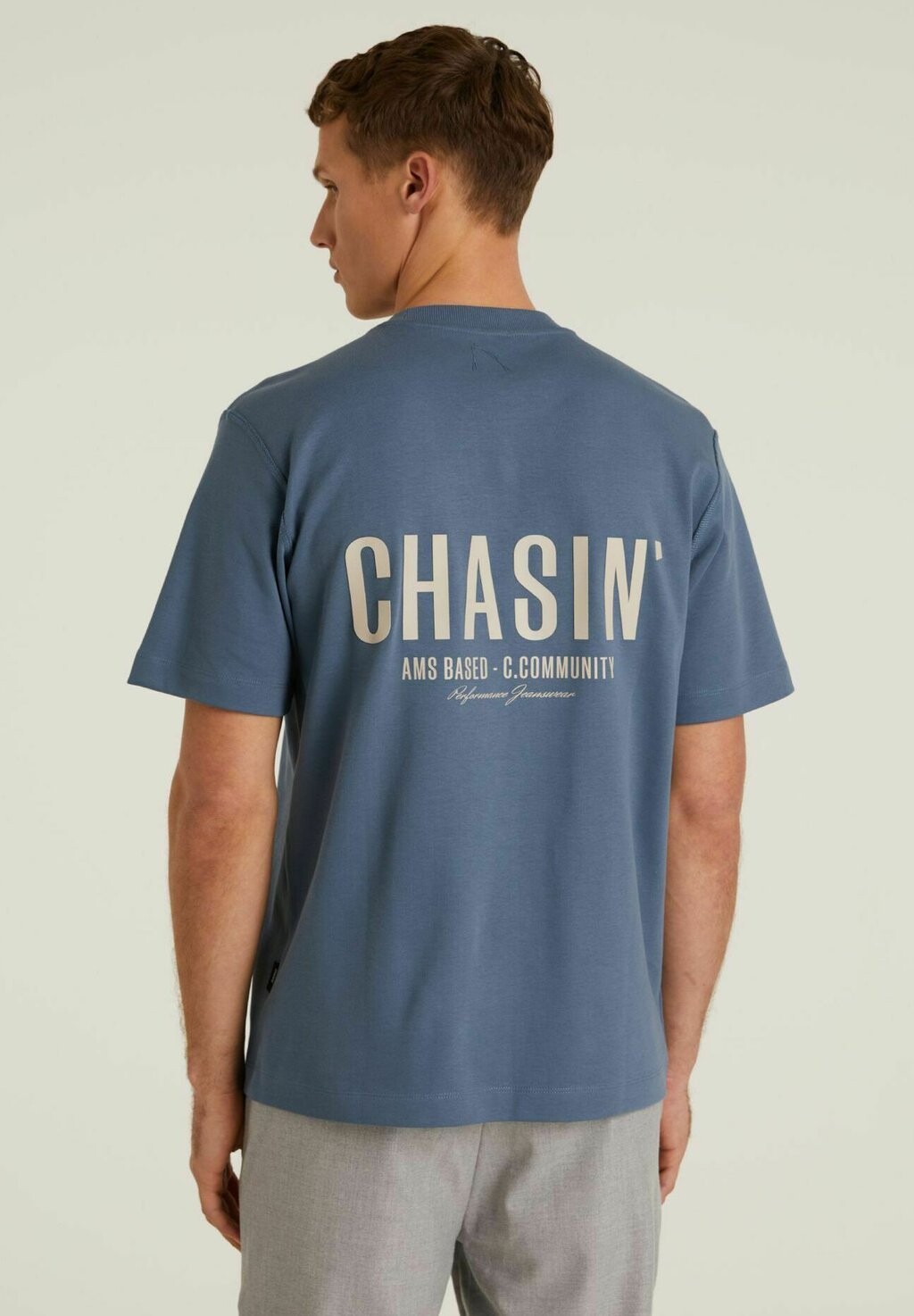 

Футболка с принтом MAYOR CHASIN', цвет blue